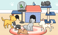 Укрась салон для животных играть онлайн