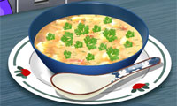 картофельный суп: Кухня Сары