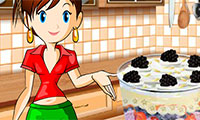 бисквит со сливками: Кухня Сары играть онлайн