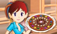 шоколадная пицца: Кухня Сары играть онлайн