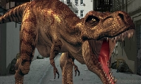 Динозавр Рекс в Нью-Йорке